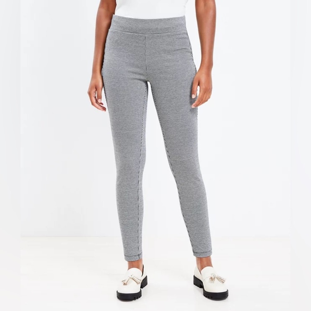 Mini houndstooth leggings